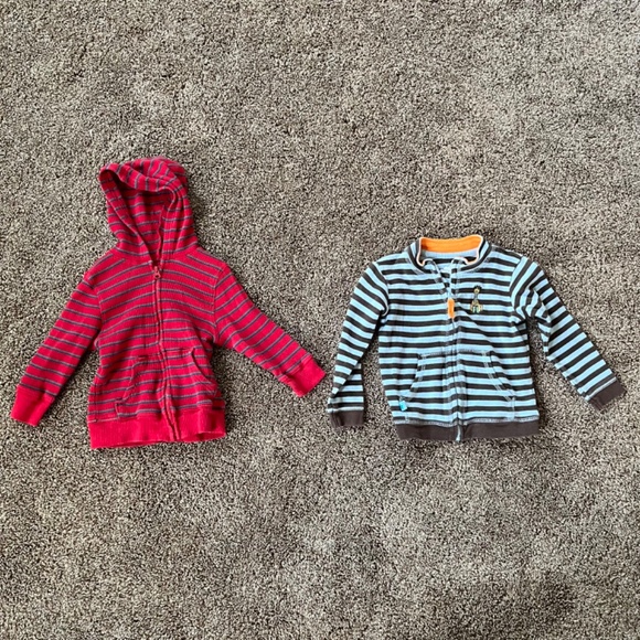 11-Piece 18-Month Bundle, Includes Onesies, PJs, Button-Down, Zip-Up Jacket - Picture 12 of 13